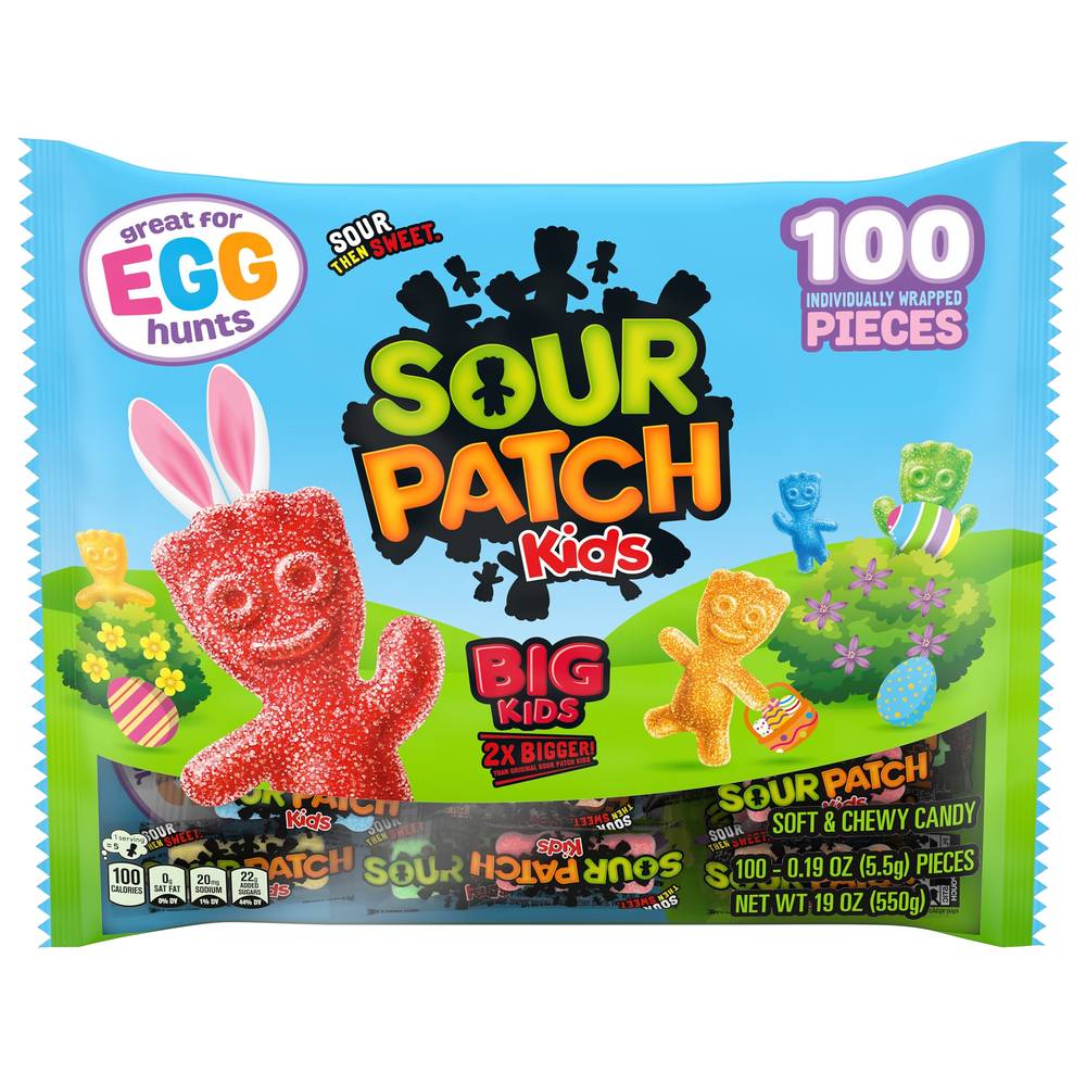 Sour Patch Kids Big Kids Soft & Chewy Candy (1.19 lbs)