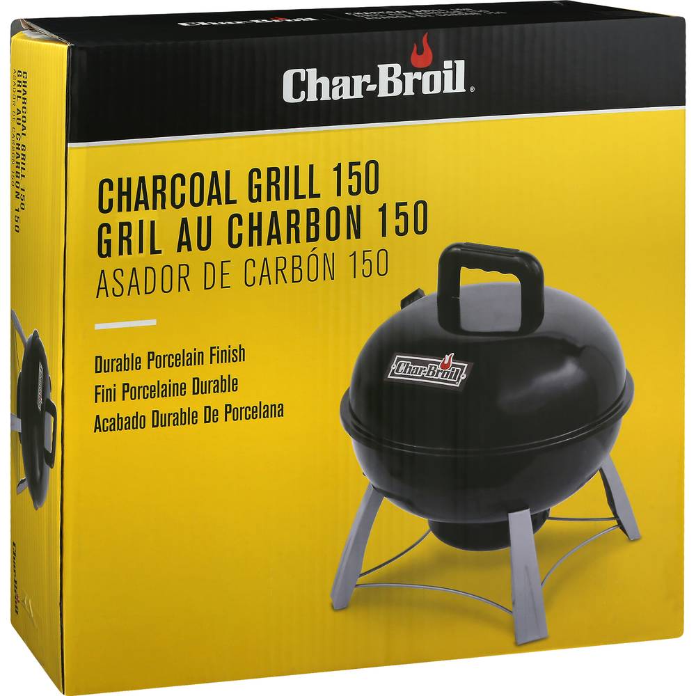 Char‑Broil Portable Black Charcoal Grill 150 Kettle
