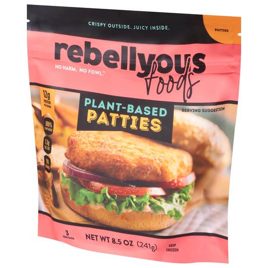 Rebellyous Foods Plant-Based Patties
