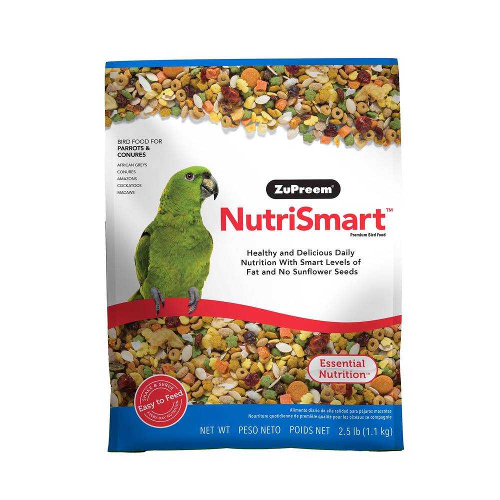 ZuPreem Nutrismart Medium & Large Bird Food (2.5 lbs)