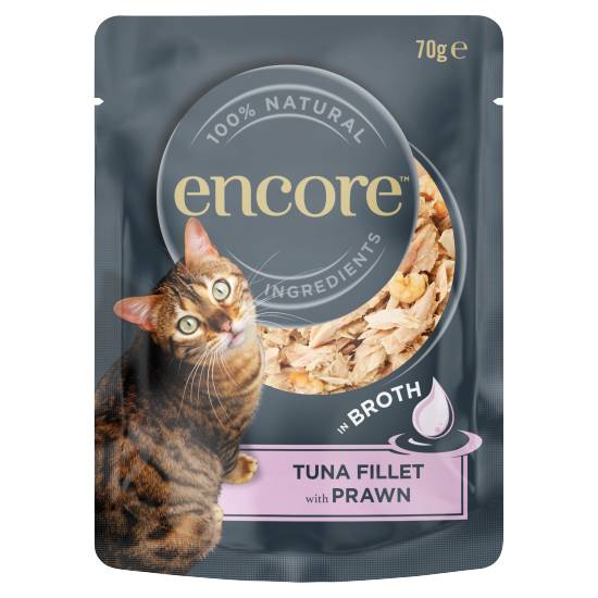 Encore Tuna With Prawn Pouch Natural Cat Food