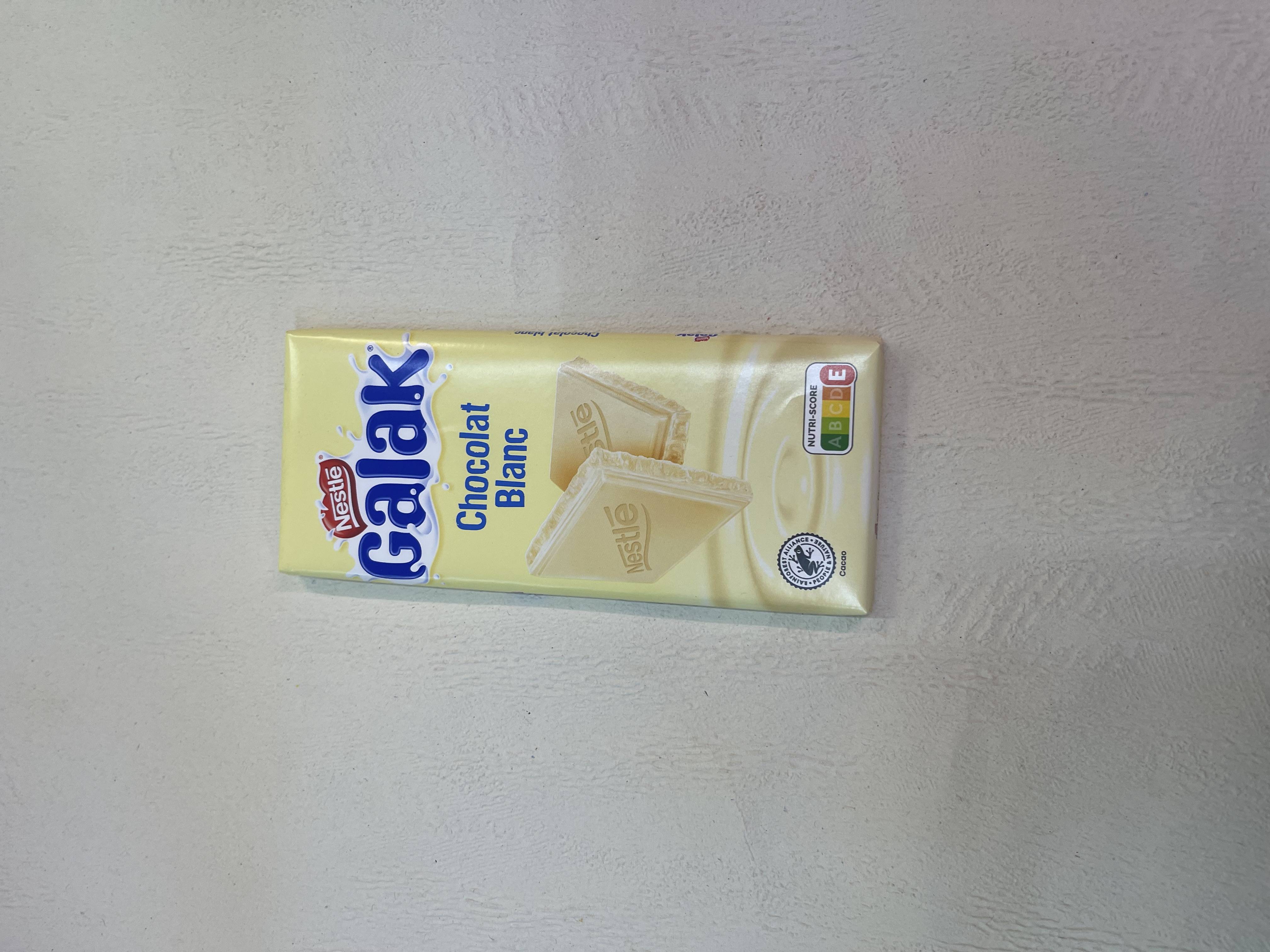 Galak chocolat blanc  100G