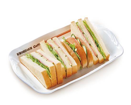 火腿烤吐司 Toasted Toast with Ham