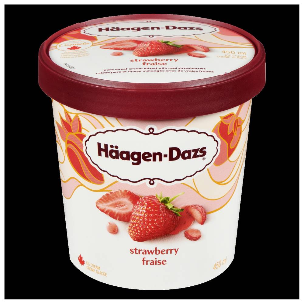 Häagen-dazs crème glacée - ice cream (fraise)