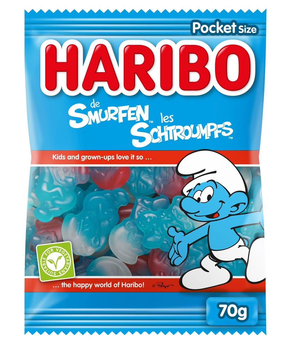 Haribo les Schtroumpfs 75 g