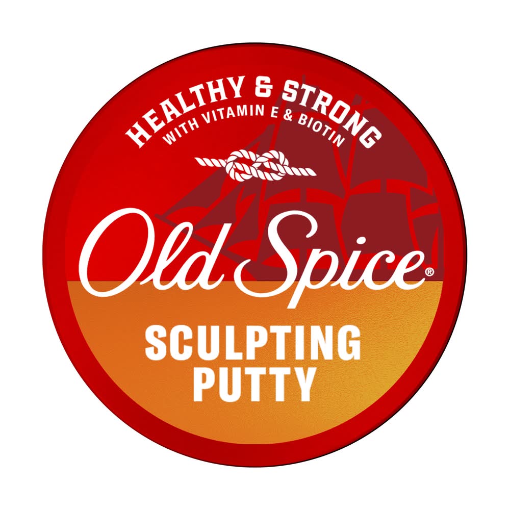 Old Spice Healthy & Strong With Vitamin E & Biotin Hair Styling Putty (2.22 oz)