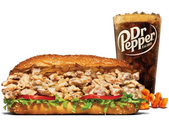 Half Pound Deluxe Cheesesteak
