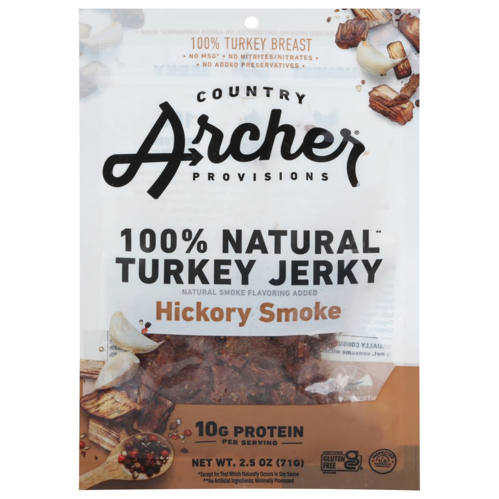 Country Archer Hickory Smoke Turkey Jerky