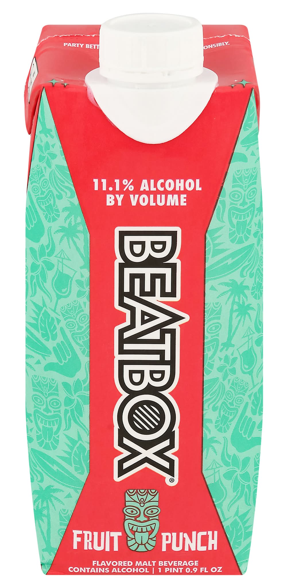 BeatBox Malt Beverage Beer, Fruit Punch (500 ml)