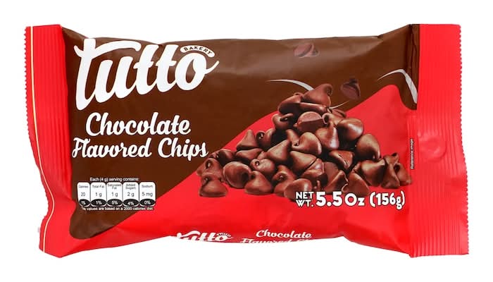 Tutto Chocolate Flavored Chips, 1-ct.