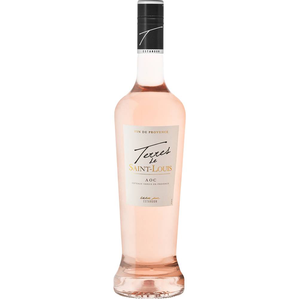 Terres de Saint-Louis - Vin rosé coteaux varois en provence aoc domstique (750ml)