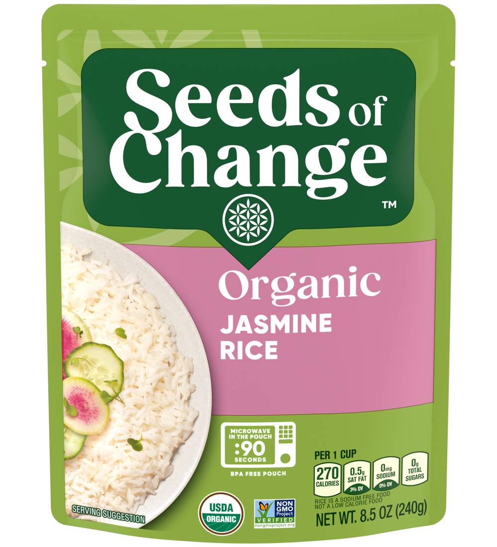 Seeds of Change Organic Aromatic Jasmine Rice (8.5 oz)
