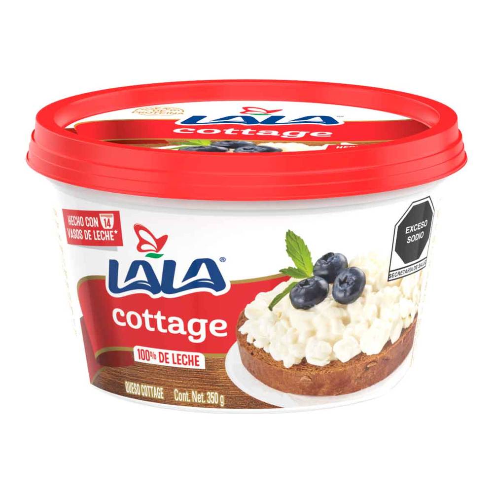 Lala · Queso cottage 100% de leche (350 g)
