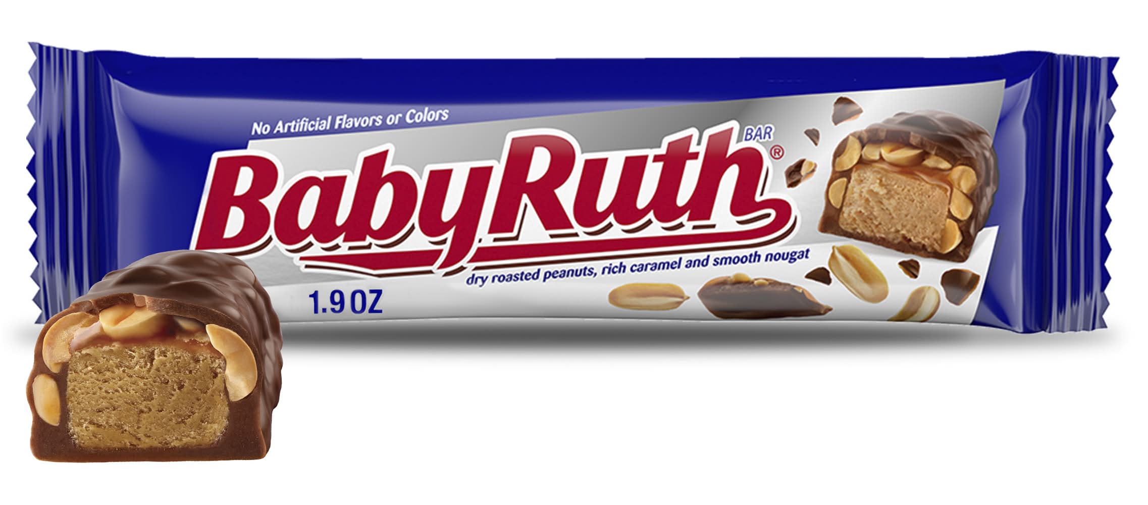 Baby Ruth Peanuts Caramel & Nougat Bar (1.9 oz)