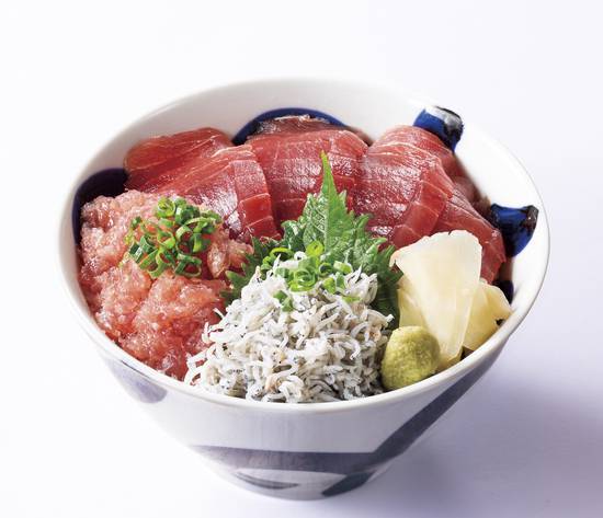 ねぎとろ&まぐろ丼🍚🐟