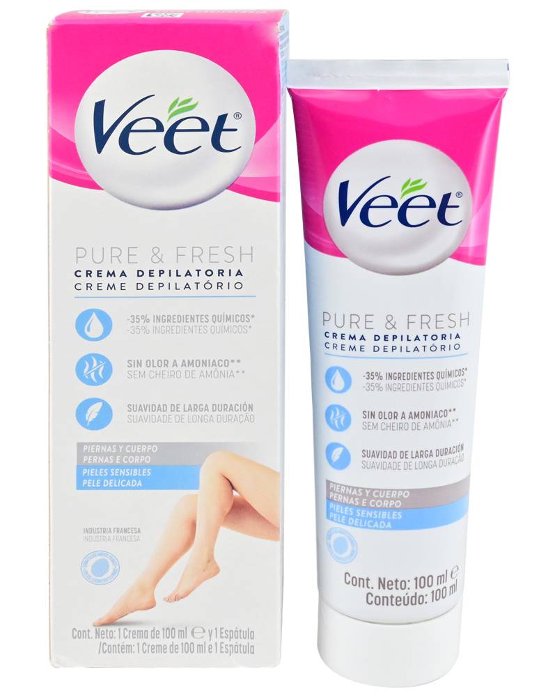 Veet CREMA DEPIL PIERN/CUERPO P/S*100ML