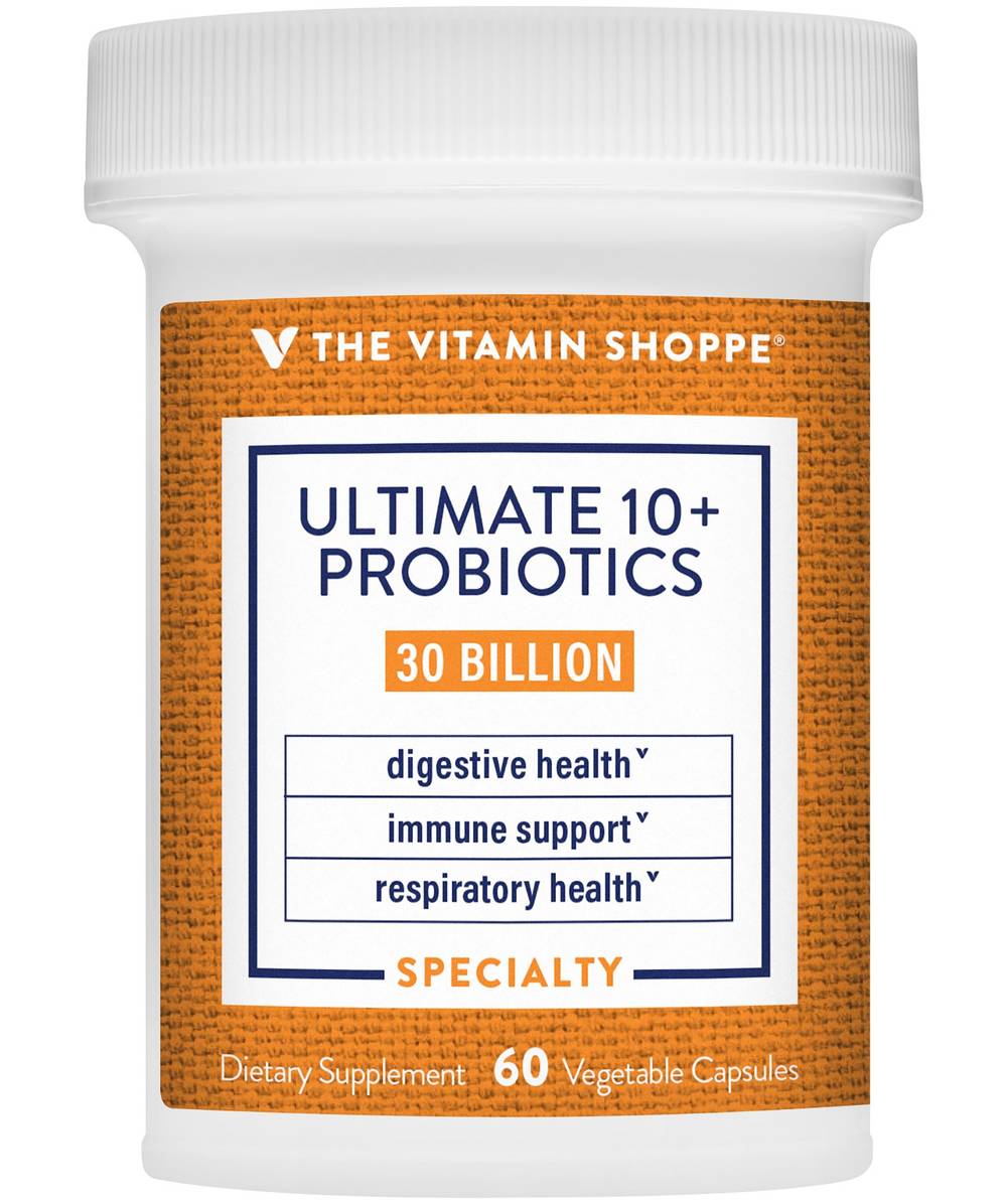 The Vitamin Shoppe 30 Billion Ultimate 10+ Probiotics Specialty Dietary Supplement