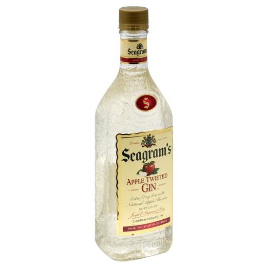 Seagram's Twisted Gin Apple (750ml bottle)