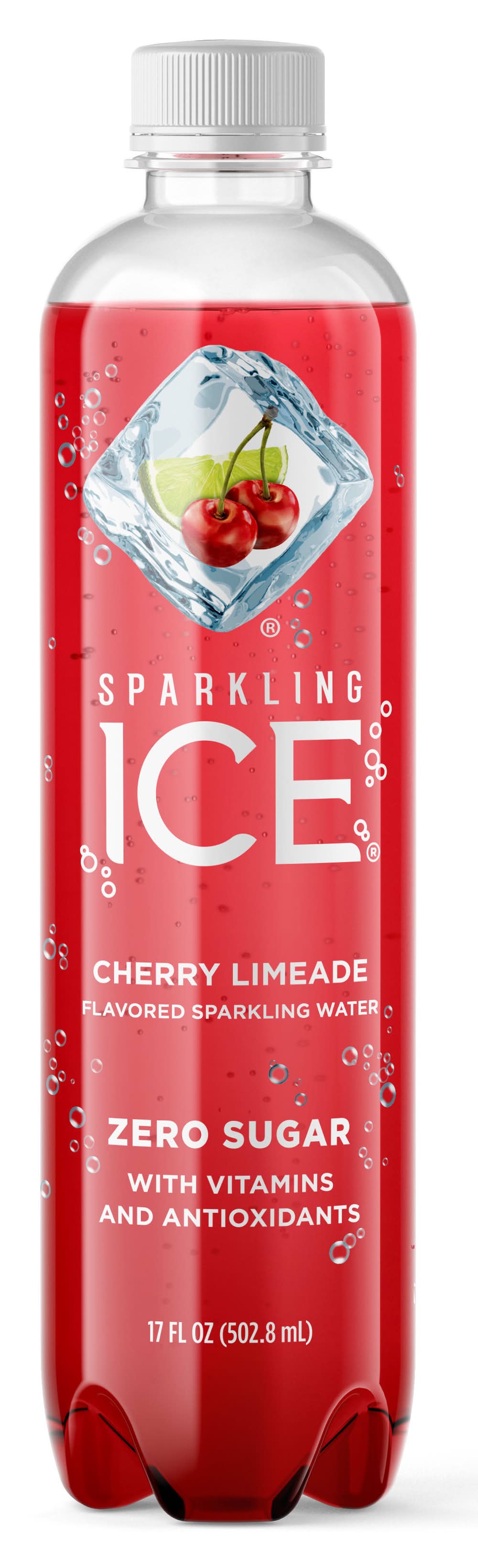 Sparkling Ice Spiked Zero Sugar Sparkling Water, Cherry Limeade (17 fl oz)