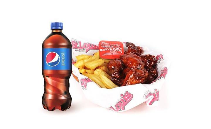 1 ½ Lbs Wings Meal Deal