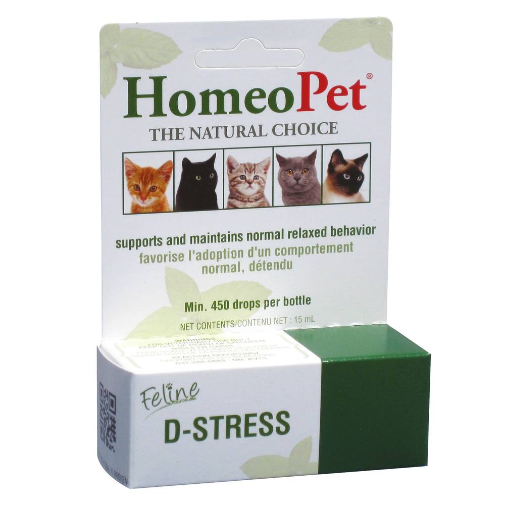 Homeopet Feline D-Stress Relief
