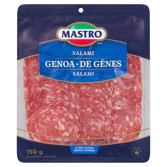 Mastro salami de gênes tranché (150 g) - genoa sweet salami (150 g)