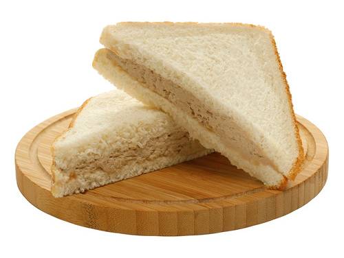 White Bread Tuna Sandwich