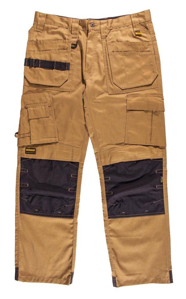 DEWALT Men's Tan Work Pants (34 X 33) | DXWW50023-TAN-34/33