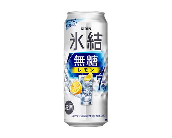 348308：キリン 氷結 無糖レモン 7％ 500ML缶 / Kirin Hyoketsu Muto-Lemon （ Sugar-Free） 7%