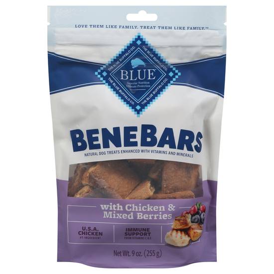 Blue Buffalo Benebars With Chicken & Mixed Berries Dog Treats
