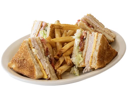 Center Court Turkey Club Sandwich