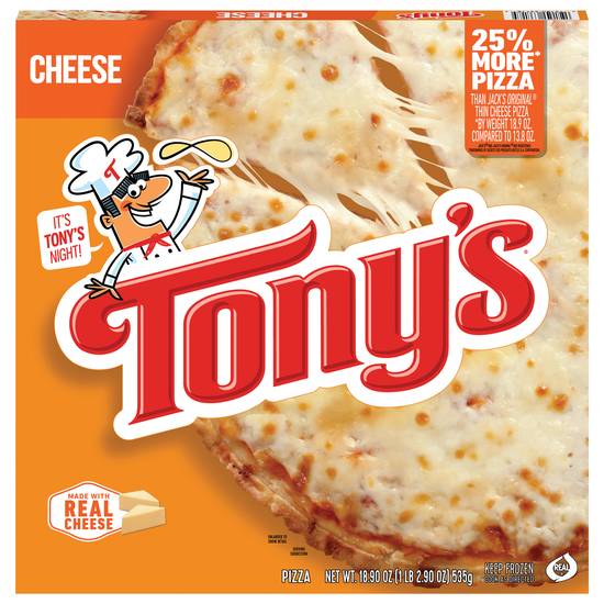 Tony's 100% Real Mozzarella Cheese Pizza