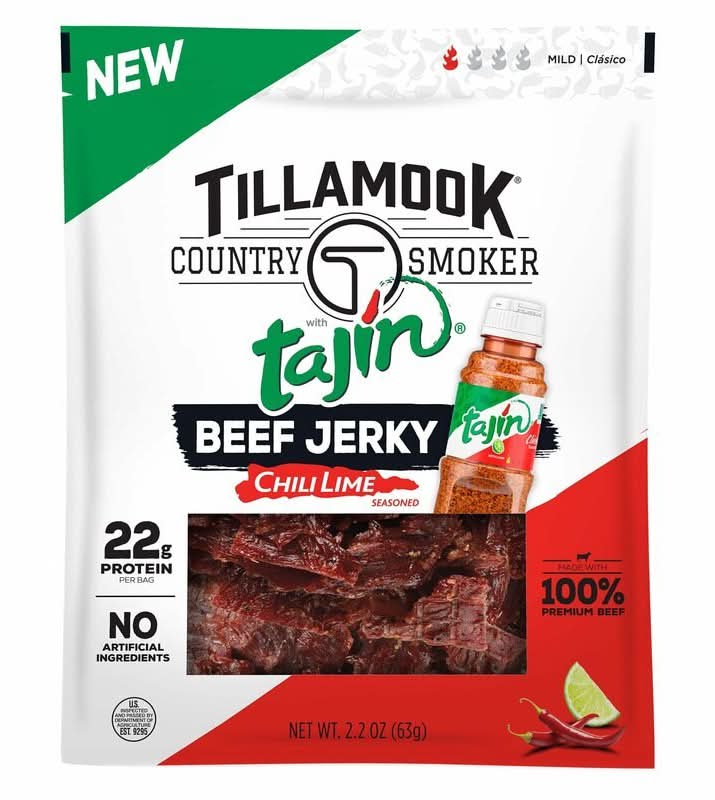 Tillamook Country Smoker Tajin Beef Jerky 2.2oz