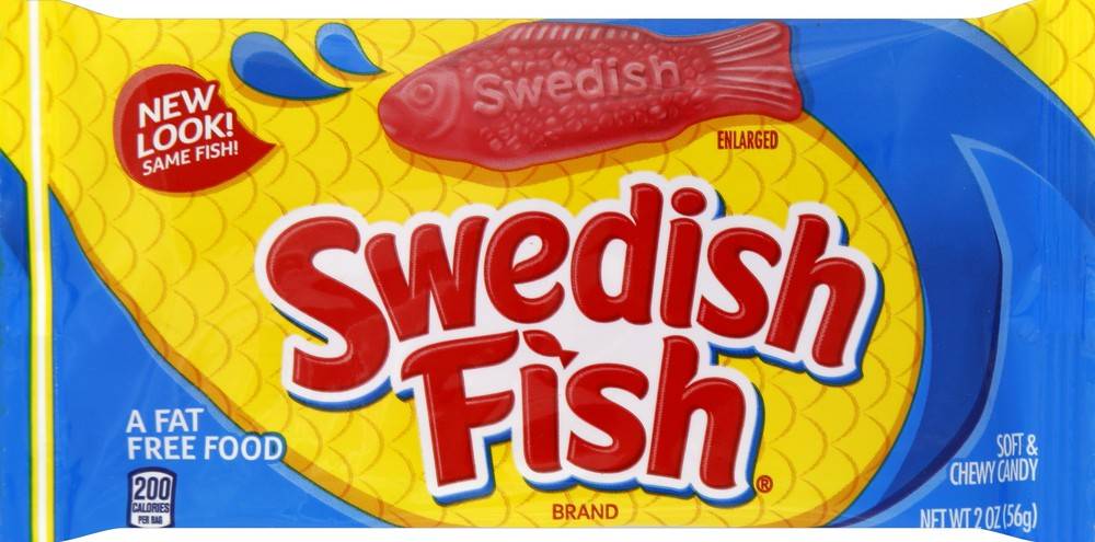 Swedish Fish Soft & Chewy Candy (2 oz)