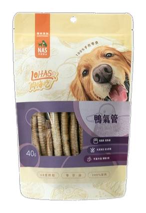 【LOHAS 肉嗨吃】犬 鴨氣管40g#WP005573