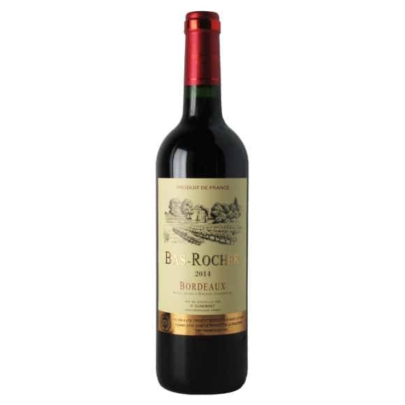 Bas-Rocher - Vin rouge aop bordeaux, 2014 (750ml)