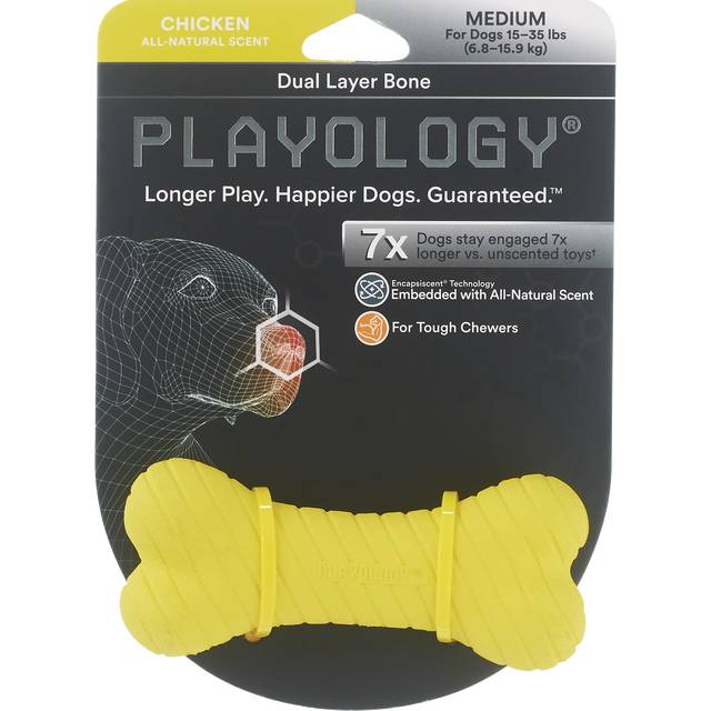 Playology Dual Layer Bone, Medium, Assorted