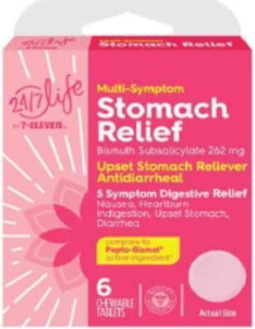 24/7 Life Stomach Relief 6 Count