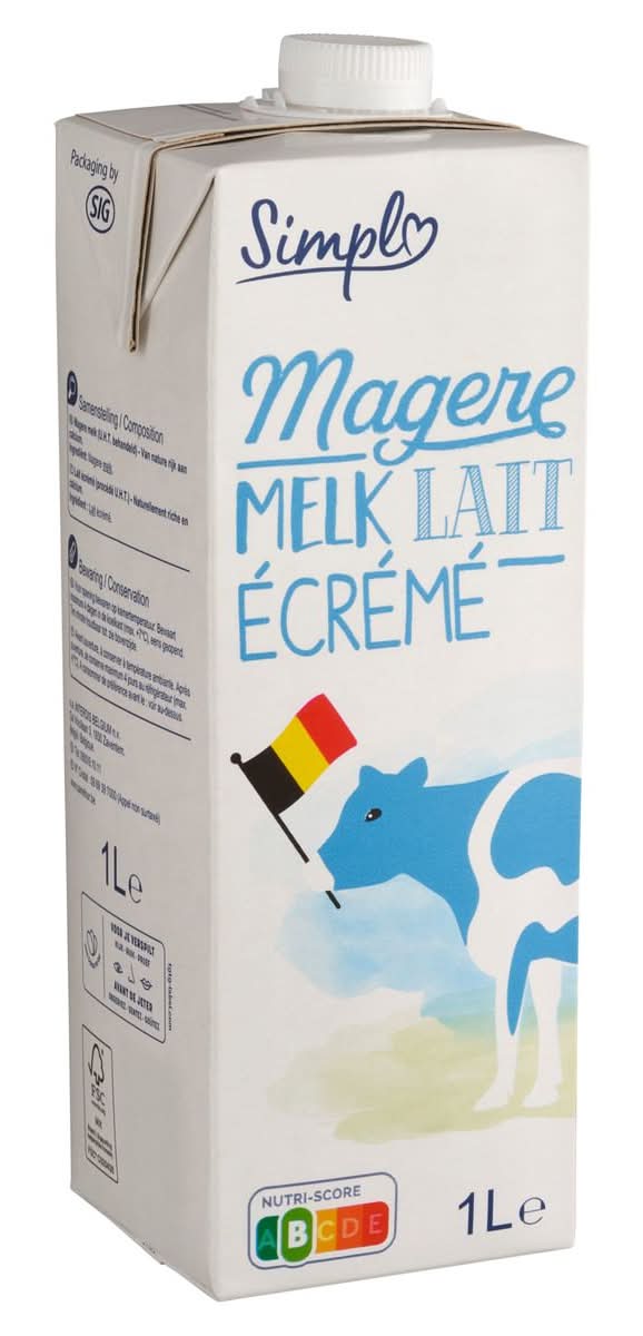 Simpl Lait Écrémé 1 L