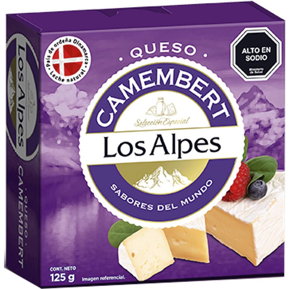 Los alpes queso camembert (trozo 125 g)