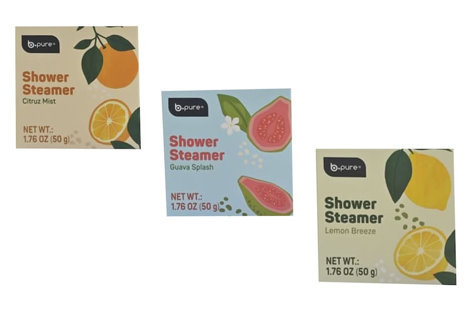 b.pure Shower Steamer, Assorted Scents