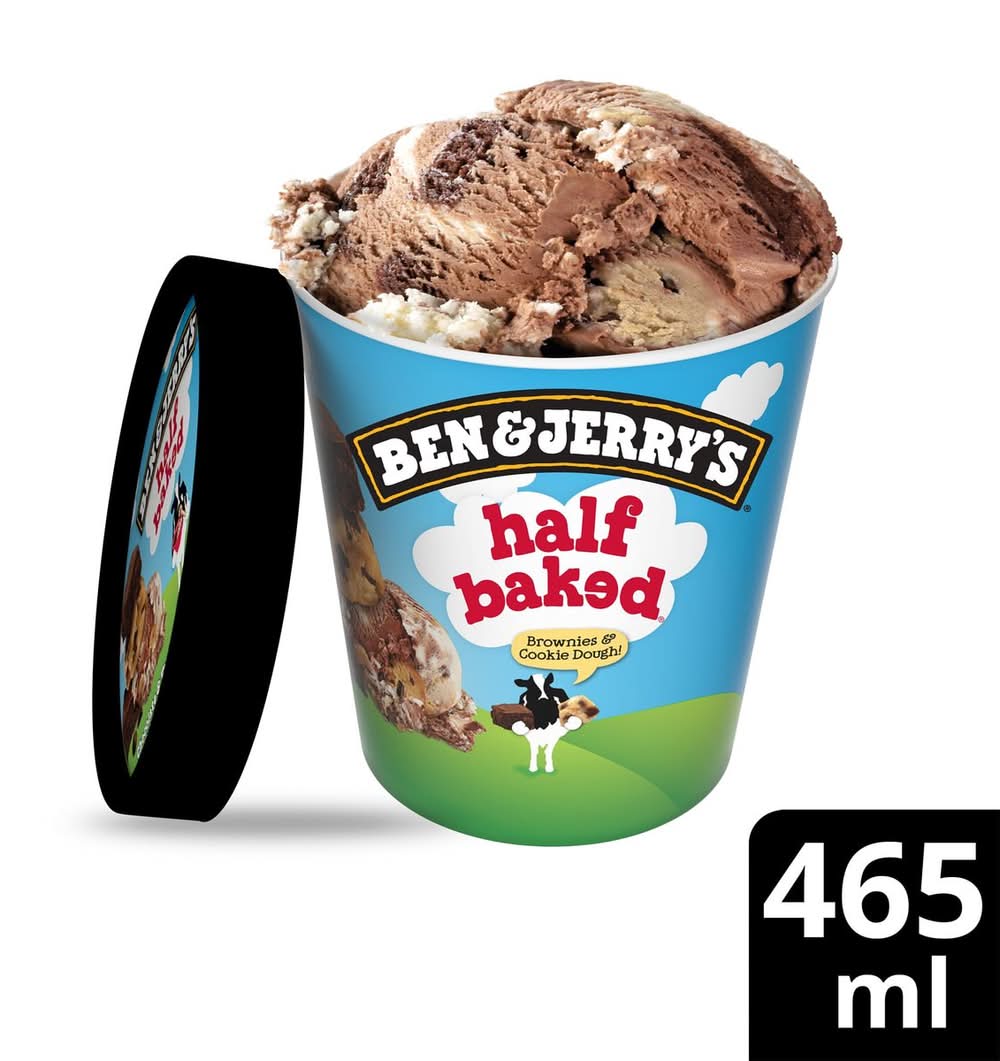 Ben & Jerry''s Ijs Half Baked 465 ml