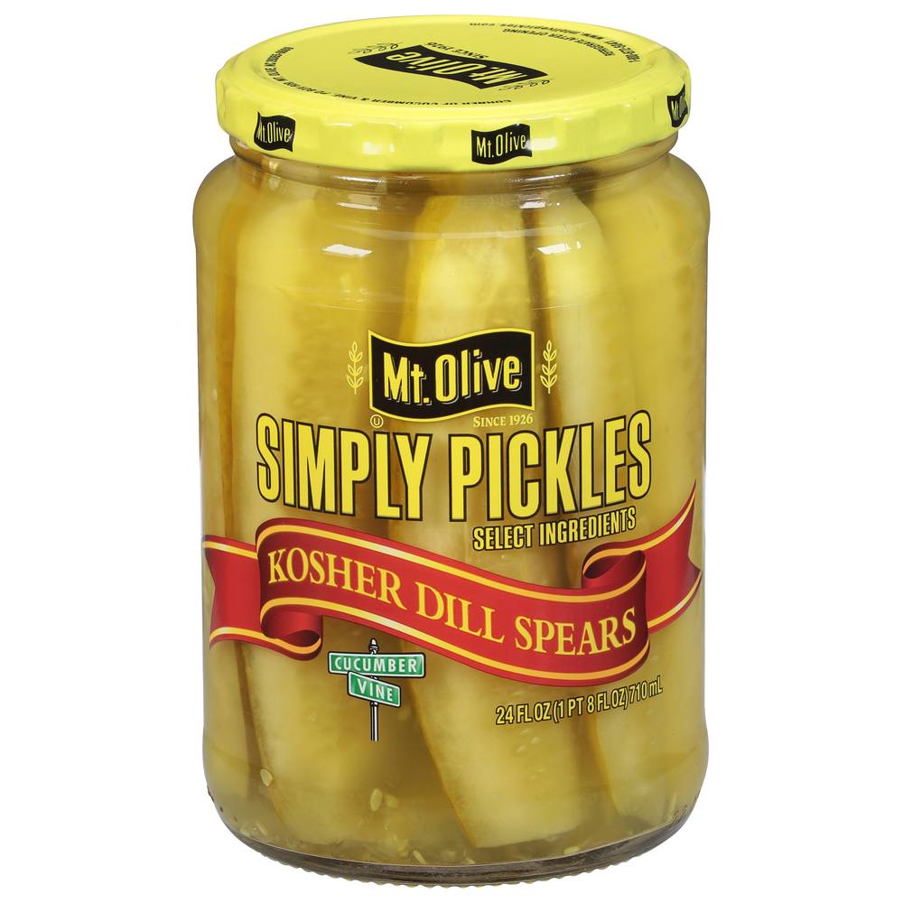 Mt. Olive Simply Pickles Kosher Dill Spears