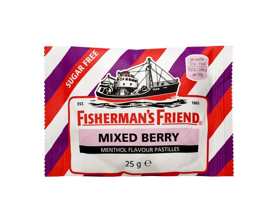 FISHERMANS FRIEND MIXED BERRY SF 25G