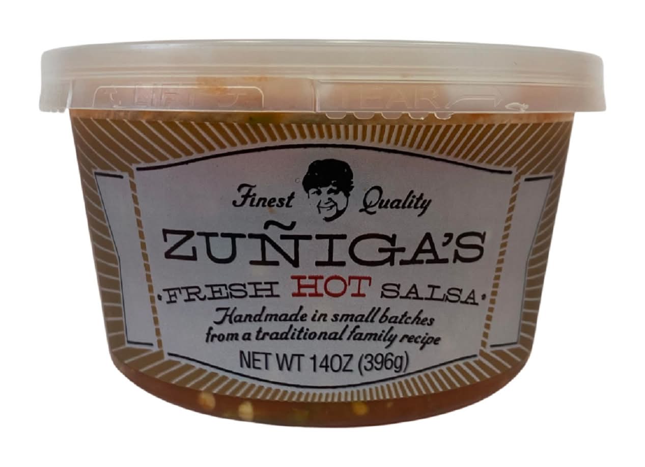 Zuniga's Hot or Hotter Salsa