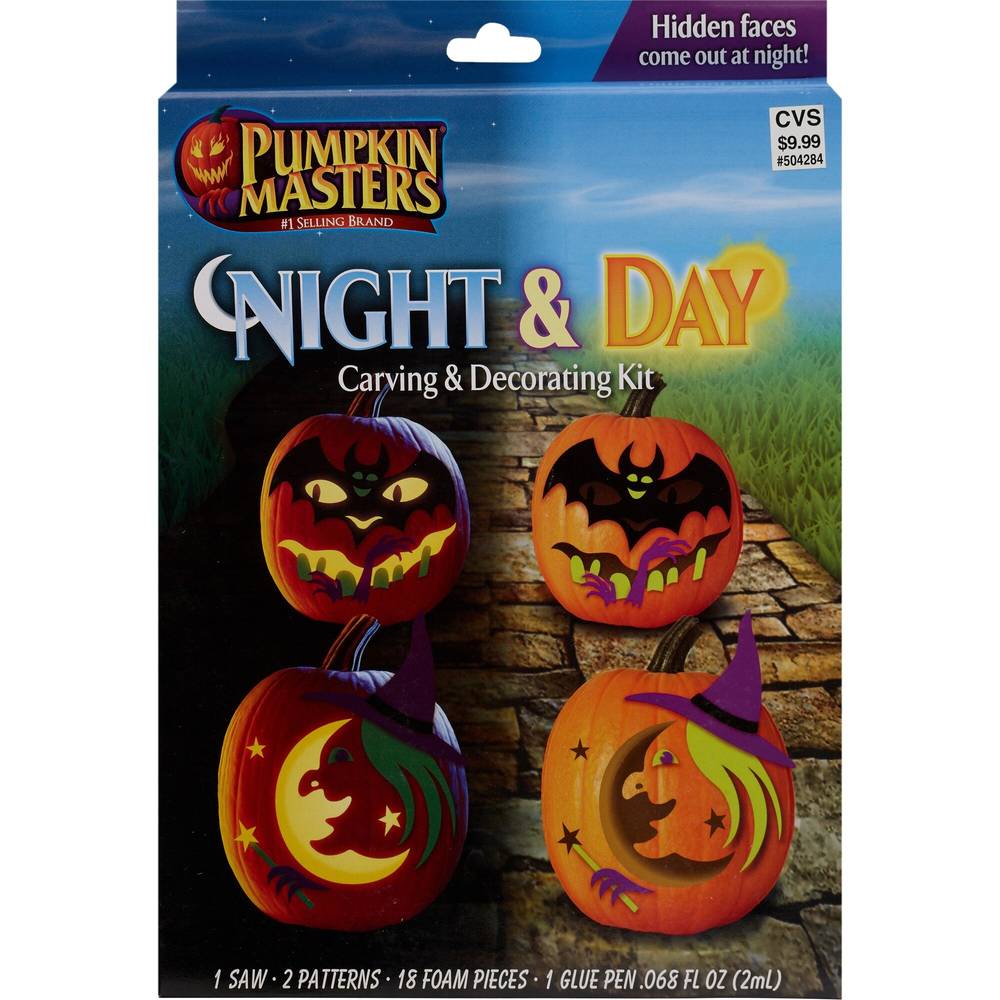 Pumpkin Masters Night & Dat Carving & Decorating Kit