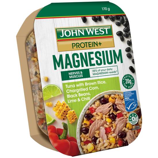 JW Protein Plus Tuna Black Beans & Lime 170g