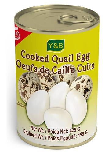 Y&B Cooked Quail Egg (425 g)