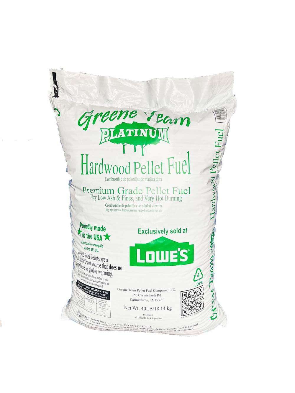 Greene Team Pellets Hardwood Fuel