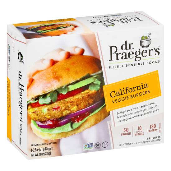 Dr. Praeger's California Veggie Burgers (4 ct)